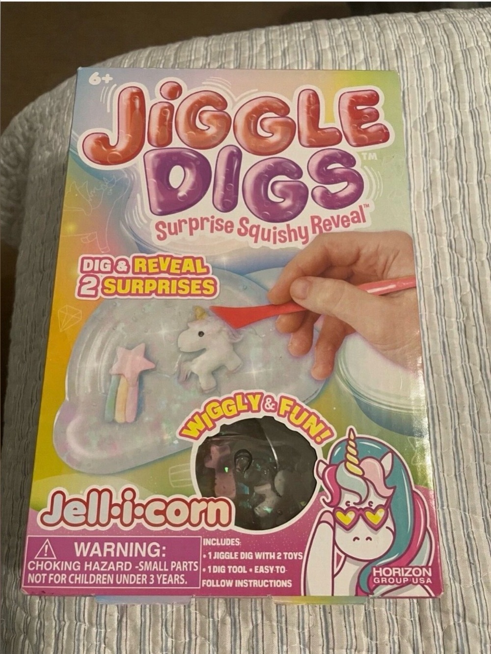 Jiggle Digs Gel-i-corne Brand New Sealed Box